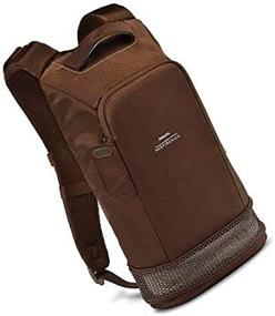 img 2 attached to Brown Backpack for Phillips Respironics SimplyGo Portable Oxygen Concentrator