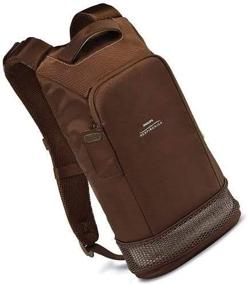 img 3 attached to Brown Backpack for Phillips Respironics SimplyGo Portable Oxygen Concentrator