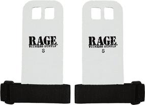 img 4 attached to Rage Fitness Leather Hand Grips: The Ultimate Gymnastics & Weightlifting Palm Grip Made in USA