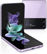 💜 получите разблокированный смартфон samsung galaxy z flip 3 5g с режимом fleх и интуитивной камерой в цвете лаванды - 128 гб памяти, гарантия сша логотип