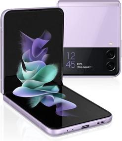 img 4 attached to 💜 Get the SAMSUNG Galaxy Z Flip 3 5G Unlocked Smartphone with Flex Mode and Intuitive Camera in Lavender Color - 128GB Storage, US Warranty