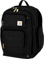 🔒 ultimate protection and functionality: carhartt legacy 17 inch laptop compartment backpacks logo