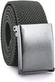 img 4 attached to 👖 Decalen Canvas Breathable Automatic Buckle