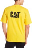 caterpillar trademark t shirt: premium men's clothing in regular sizes logo