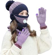 перчатки beanie weather breathing finger purple логотип