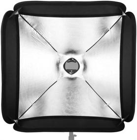 img 3 attached to 📸 Portable Collapsible Softbox Kit - Godox 24x24 inch (60cmx60cm) for Camera Photography Studio Flash - Compatible with Bowens & Elinchrom Mount