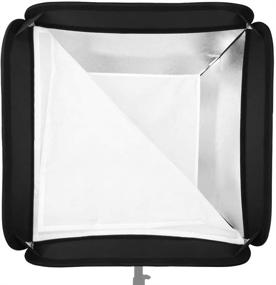 img 1 attached to 📸 Portable Collapsible Softbox Kit - Godox 24x24 inch (60cmx60cm) for Camera Photography Studio Flash - Compatible with Bowens & Elinchrom Mount