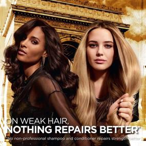 img 2 attached to 💇 L'Oreal Paris Elvive Total Repair 5 Восстанавливающий кондиционер: Протеин и церамиды для сильных, шелковистых, блестящих и здоровых волос - 28 жид. унц.