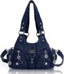 small handbags washed leather adjustable women's handbags & wallets in hobo bags logo