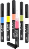 🖊️ набор ручек mehron blame black light activated 6 color pen set от loftus international логотип