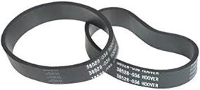 img 1 attached to 🧹 Efficient Cleaning: Hoover Agitator Belt (2-Pack), 40201180 for Superior Performance