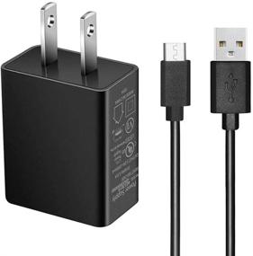 img 4 attached to 🔌 Type C Wall Charger & 6.6Ft Charging Cable for Samsung Galaxy Tab A 10.1 (2019), 8.0 (2017), 10.5, S6, S5e, S4, S3, Tab Active 2