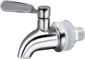 img 4 attached to 🚰 Beverage Replacement Stainless Steel Spigot Dispenser