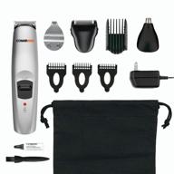 💈 conair rechargeable beard and mustache trimmer grooming system - 13-piece all-in-one logo