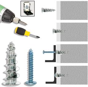 img 3 attached to 🔩 Ansoon Self Drilling Drywall Hollow Wall Anchors: Effortless Wall Fastening Solutions