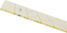 img 1 attached to Dritz Omnigrid 15cm X 30cm Clear Metric Quilting Ruler for Improved SEO