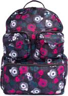 lug womens puddle backpack watercolor logo