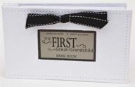 📷 the grandparent gift co. first great grandchild brag book: cherishing memories in white logo
