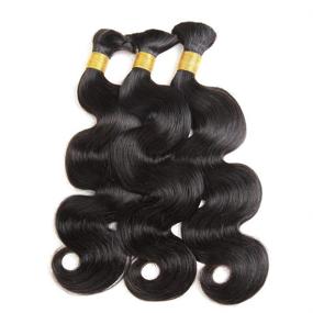 img 3 attached to 💇 Braids Brazilian Braiding Bundles Crochet: Premium Quality Extensions for Effortless Styling