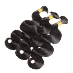 img 1 attached to 💇 Braids Brazilian Braiding Bundles Crochet: Premium Quality Extensions for Effortless Styling