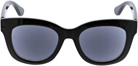 img 3 attached to 🕶️ Peepers by PeeperSpecs Women's Center Stage Sun Oversized Sunglasses, Black-Reading, 51 + 1" - optimized product name: "Peepers Women's Center Stage Sun Oversized Sunglasses in Black-Reading, 51 + 1 for Enhanced SEO