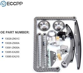 img 3 attached to 🕒 ECCPP Timing Chain Kit CPW5822 for 2005-2015 Xterra Frontier 4.0L V6 DOHC Code VQ40DE - High-Quality Replacement