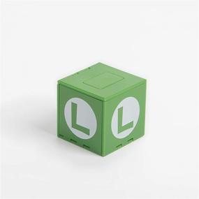 img 1 attached to Организуйте и Защитите ваши игры для Nintendo Switch с зеленым чехлом для игровых карт Nintendo Switch Luigi - 16 слотов