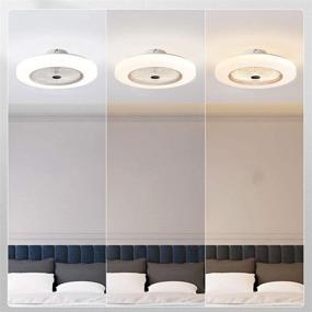 img 1 attached to HarBin Star Invisible Chandelier Dimmable Variable Lighting & Ceiling Fans