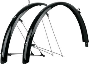 img 4 attached to 🚲 Ensure Dry and Clean Rides with SKS B53 Commuter 2 Bicycle Fender Set