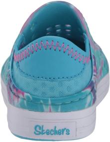 img 2 attached to 👟 Turquoise Water Shoes for Toddler Girls by Skechers