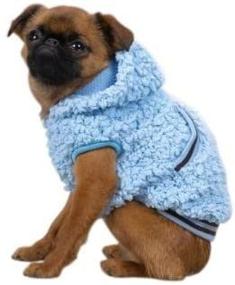 img 2 attached to Stylish Blue Casual Canine Snowbaby Pet Sweatshirt Hoodie - Keep Your Furry Friend Warm and Cozy!