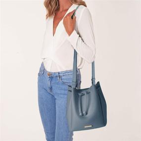 img 2 attached to 👜 Katie Loxton Chloe Bucket Black Handbags and Wallets for Women