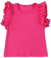 👚 double ruffle solid tank top for little girls by wennikids logo