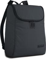 🔒 secure and stylish: pacsafe luggage citysafe backpack midnight travel accessories logo