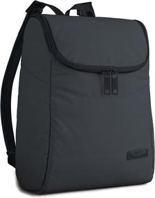 img 2 attached to 🔒 Secure and Stylish: Pacsafe Luggage Citysafe Backpack Midnight Travel Accessories