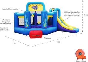 img 3 attached to Bounceland Inflatable Bounce House Bouncer: The Ultimate Fun for Kids