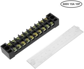 img 2 attached to 🔌 Uxcell Positions Barrier Terminal TB 1510L: Efficient Wire Connections Made Easy