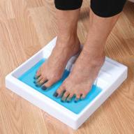 🛁 optimal foot soaking tray for home pedicure - enhanced for toe and nail care logo