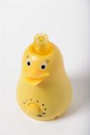 🦆 kid-friendly and baby-friendly bell+howell ultrasonic duck design personal portable cool mist humidifier - lasts up to 12 hours per water bottle logo