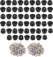 ⚙️ sparcore 52 pcs rubber feet for cutting board (0.31" x 0.59") with steel screws and metal washer - anti-scratch rubber feet for chairs & furniture logo