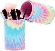 tie dye makeup holder cosmetic travel logo