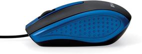 img 2 attached to 🖱️ Verbatim Optical USB Wired Mouse - Mac & PC Compatible - Blue, 1.4" x 2.4" x 3.9