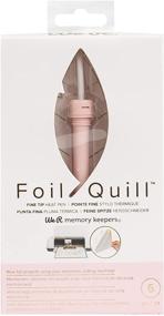 img 4 attached to We R Memory Keepers Foil Quill-Fine Tip Pen: 6 Piece Set для ремесленников.