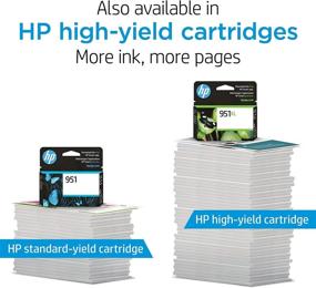 img 2 attached to Original HP 951 Cyan, Magenta, Yellow Ink Cartridges (3-pack) 🔵 for HP OfficeJet 8600 & Pro 251dw/276dw/8100/8610/8620/8630 | Instant Ink Eligible