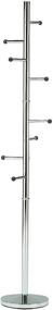 img 1 attached to 🎩 King's Brand Furniture - Wilhelm Chrome Coat & Hat Rack Stand with 8 Hooks