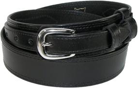 img 2 attached to CTM Leather Removable Buckle Ranger Men's Accessories in Belts