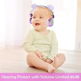 img 3 attached to 🦄 Unicorn Headphones for Kids - Foldable & Adjustable Headset with 85dB Volume Limitation. Ideal for Children, Teens, Girls. Perfect for School, Travel, Online Learning, Birthdays, and Christmas. Great Unicorn Gift in Purple Shade.