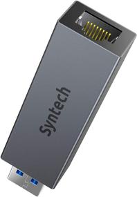 img 4 attached to Syntech USB to Ethernet Adapter - USB 3.0 to RJ45 Gigabit LAN Network Adapter | MacOS [Driver Needed] | Windows 10/8.1/8/7/Vista/XP | Chrome OS, Linux, Switch & More