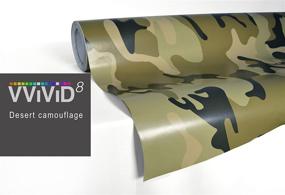 img 3 attached to 5ft x 3ft Self-Adhesive Desert Camo Vinyl Car Boat Wrap | VViViD XPO Vehicle Decal with Stretch & Conform Feature for Easy DIY Application