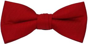 img 4 attached to Born Love Adjustable Bowtie Inches Boys' Accessories ~ Bow Ties